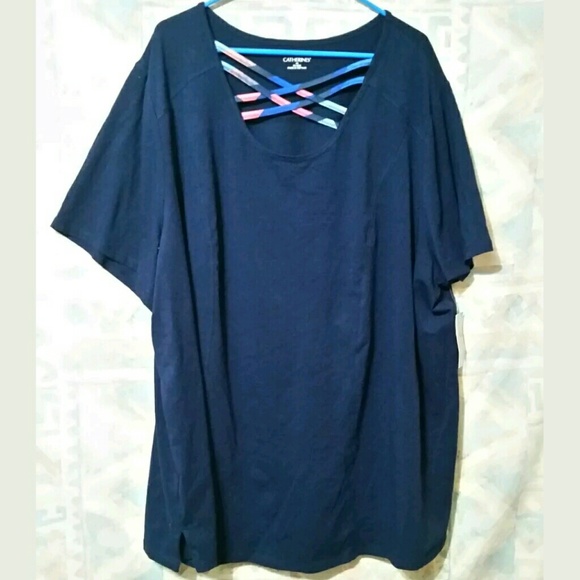 Catherines Tops - Catherines Plus Size 4x workout shirt NWT